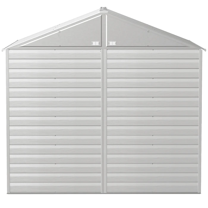 Arrow Select Steel Storage Shed, 8x8, Flute Grey 7 Arrow Select Steel Storage Shed, 8x8, Flute Grey - Image 7