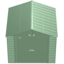 Arrow Select Steel Storage Shed, Peak, Sage Green 15 Arrow Select Steel Storage Shed, Peak, Sage Green -ShelterLogic || Arrow Shop scg88sg silo image 03 1