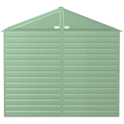 Arrow Select Steel Storage Shed, Peak, Sage Green 17 Arrow Select Steel Storage Shed, Peak, Sage Green -ShelterLogic || Arrow Shop scg88sg silo image 05 1