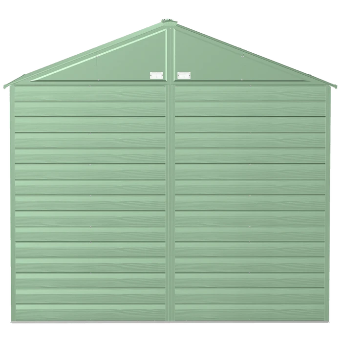 Arrow Select Steel Storage Shed, Peak, Sage Green 6 Arrow Select Steel Storage Shed, Peak, Sage Green - Image 6