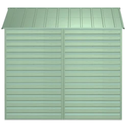 Arrow Select Steel Storage Shed, Peak, Sage Green 19 Arrow Select Steel Storage Shed, Peak, Sage Green -ShelterLogic || Arrow Shop scg88sg silo image 07 1