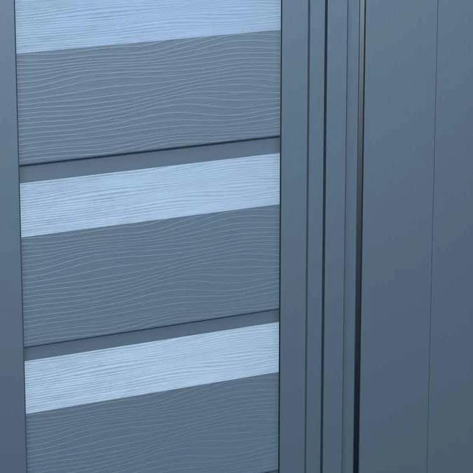 Arrow Select Steel Storage Shed, 6x5, Blue Grey 14 Arrow Select Steel Storage Shed, 6x5, Blue Grey - Image 14