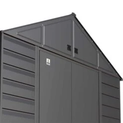 Arrow Select Steel Storage Shed, 10x8, Charcoal 20 Arrow Select Steel Storage Shed, 10x8, Charcoal -ShelterLogic || Arrow Shop scgcc detail image 01 1