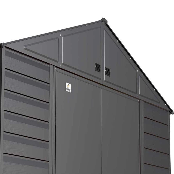 Arrow Select Steel Storage Shed, 10x14, Charcoal 11 Arrow Select Steel Storage Shed, 10x14, Charcoal - Image 11