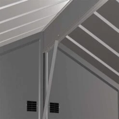 Arrow Select Steel Storage Shed, 8x6, Charcoal -ShelterLogic || Arrow Shop scgcc detail image 02 1
