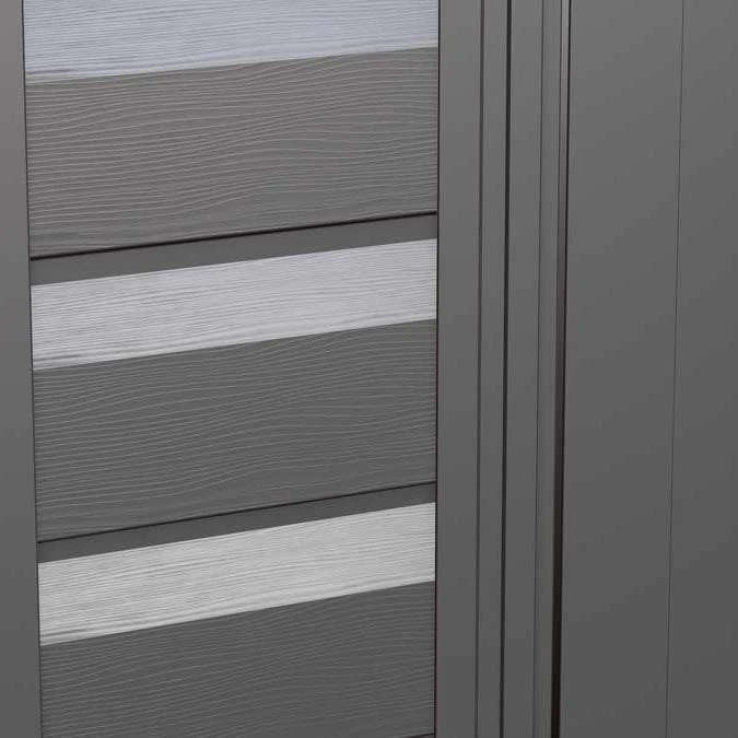 Arrow Select Steel Storage Shed, Peak, Charcoal 12 Arrow Select Steel Storage Shed, Peak, Charcoal - Image 12