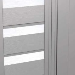 Arrow Select Steel Storage Shed, 10x12, Flute Grey 21 Arrow Select Steel Storage Shed, 10x12, Flute Grey -ShelterLogic || Arrow Shop scgfg detail image 04