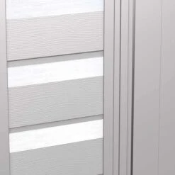 Arrow Select Steel Storage Shed, 6x7, Flute Grey -ShelterLogic || Arrow Shop scgfg detail image 04 1 1