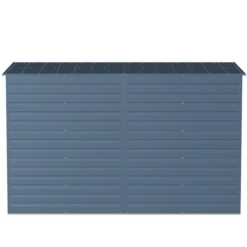 Arrow Select Steel Storage Shed, 10x4, Blue Grey -ShelterLogic || Arrow Shop scp104bg silo image 05