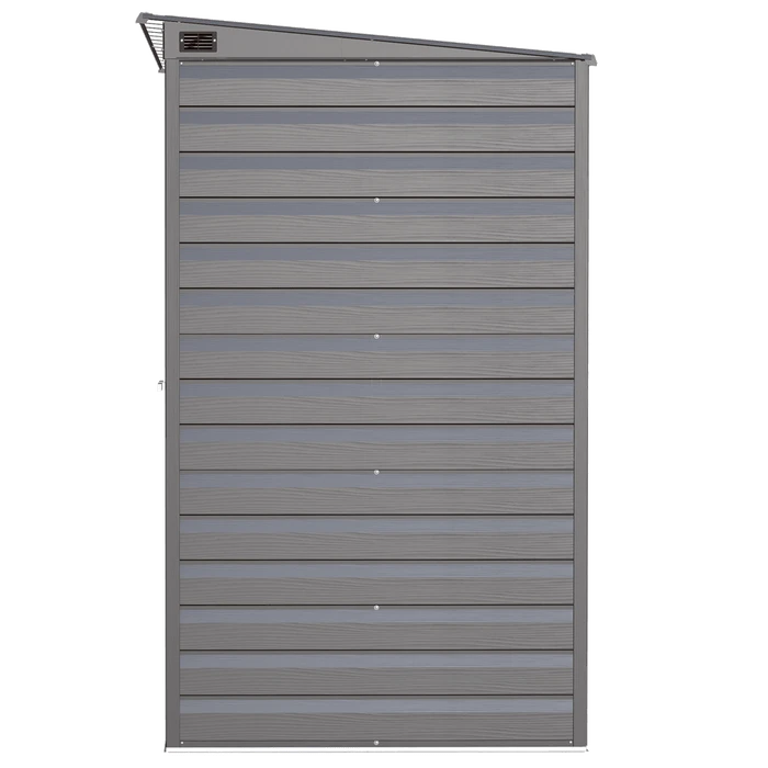 Arrow Select Steel Storage Shed, 10x4, Charcoal 6 Arrow Select Steel Storage Shed, 10x4, Charcoal - Image 6