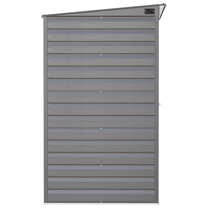 Arrow Select Steel Storage Shed, 10x4, Charcoal 9 Arrow Select Steel Storage Shed, 10x4, Charcoal - Image 9