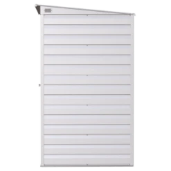 Arrow Select Steel Storage Shed, 10x4, Flute Grey -ShelterLogic || Arrow Shop scp104fg silo image 04