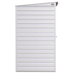 Arrow Select Steel Storage Shed, 10x4, Flute Grey -ShelterLogic || Arrow Shop scp104fg silo image 07