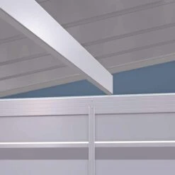 Arrow Select Steel Storage Shed, 6x4, Blue Grey -ShelterLogic || Arrow Shop scp64bg scp84bg scp104bg detail 01 2