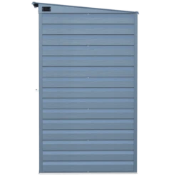Arrow Select Steel Storage Shed, 6x4, Blue Grey -ShelterLogic || Arrow Shop scp64bg silo image 04 1