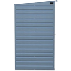 Arrow Select Steel Storage Shed, 8x8, Blue Grey -ShelterLogic || Arrow Shop scp64bg silo image 07
