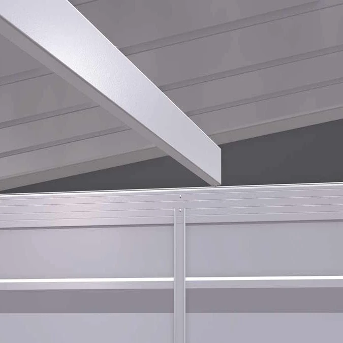 Arrow Select Steel Storage Shed, Pent, Charcoal 10 Arrow Select Steel Storage Shed, Pent, Charcoal - Image 10