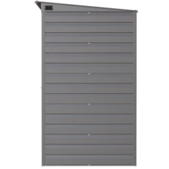 Arrow Select Steel Storage Shed, 6x4, Charcoal -ShelterLogic || Arrow Shop scp64cc silo image 04
