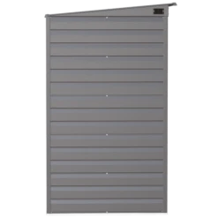 Arrow Select Steel Storage Shed, 6x4, Charcoal -ShelterLogic || Arrow Shop scp64cc silo image 07