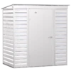 Arrow Select Steel Storage Shed, 6x4, Flute Grey