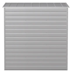Arrow Select Steel Storage Shed, 6x4, Flute Grey -ShelterLogic || Arrow Shop scp64fg silo image 05