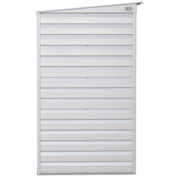 Arrow Select Steel Storage Shed, 6x4, Flute Grey -ShelterLogic || Arrow Shop scp64fg silo image 07