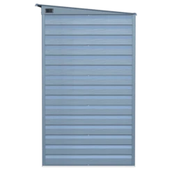 Arrow Select Steel Storage Shed, 8x4, Blue Grey -ShelterLogic || Arrow Shop scp84bg silo image 04