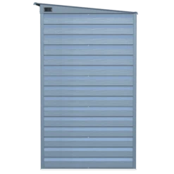 Arrow Select Steel Storage Shed, Pent, Blue Grey -ShelterLogic || Arrow Shop scp84bg silo image 04 1