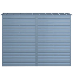 Arrow Select Steel Storage Shed, 8x4, Blue Grey -ShelterLogic || Arrow Shop scp84bg silo image 05