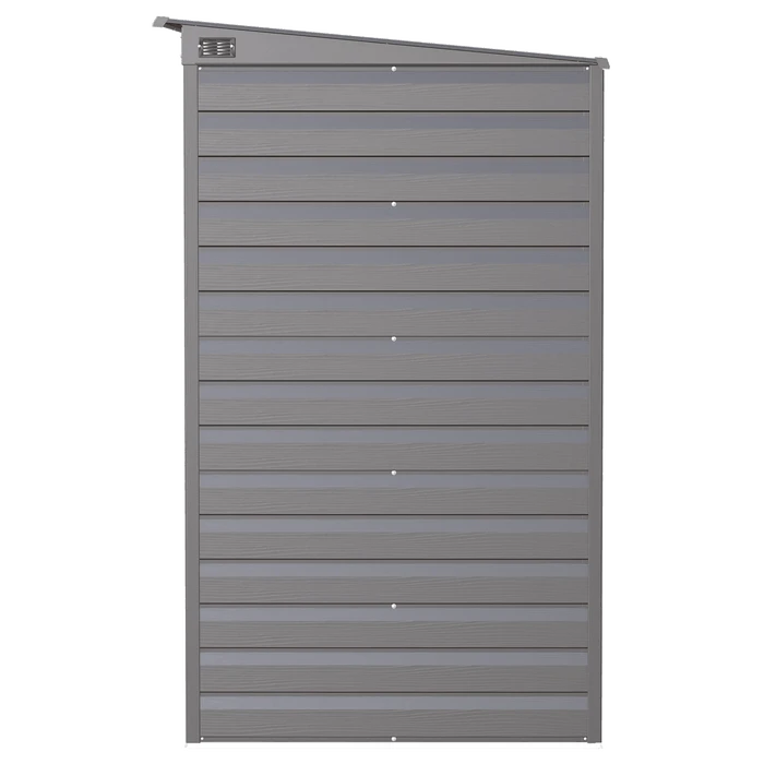 Arrow Select Steel Storage Shed, 8x4, Charcoal 4 Arrow Select Steel Storage Shed, 8x4, Charcoal - Image 4