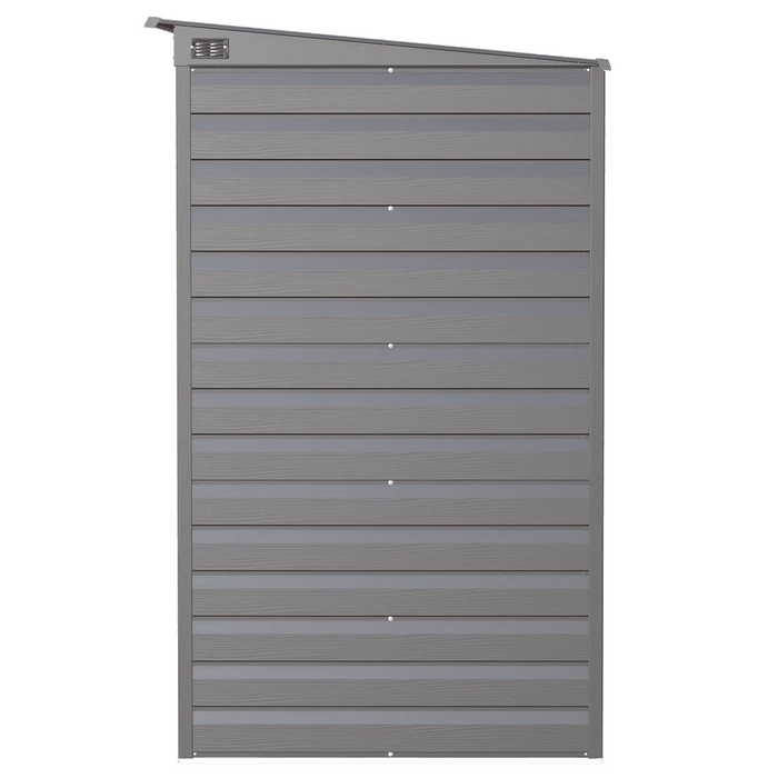 Arrow Select Steel Storage Shed, Pent, Charcoal 5 Arrow Select Steel Storage Shed, Pent, Charcoal - Image 5