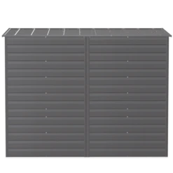 Arrow Select Steel Storage Shed, Pent, Charcoal 17 Arrow Select Steel Storage Shed, Pent, Charcoal -ShelterLogic || Arrow Shop scp84cc silo image 05 1