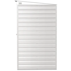 Arrow Select Steel Storage Shed, Pent, Flute Grey 16 Arrow Select Steel Storage Shed, Pent, Flute Grey -ShelterLogic || Arrow Shop scp84fg silo image 04 1