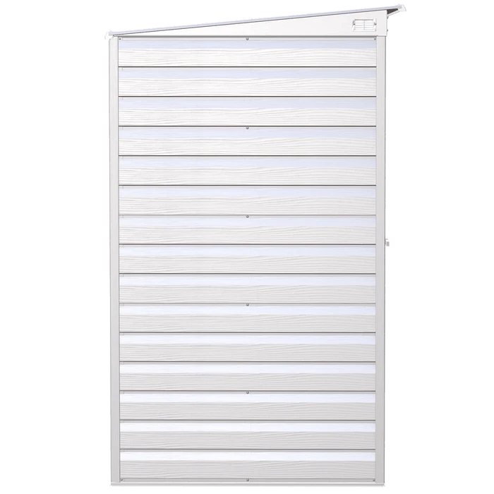 Arrow Select Steel Storage Shed, Pent, Flute Grey 8 Arrow Select Steel Storage Shed, Pent, Flute Grey - Image 8
