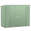 Arrow Select Steel Storage Shed, 8x4, Sage Green