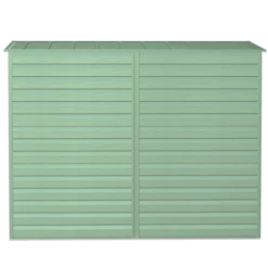 Arrow Select Steel Storage Shed, 8x4, Sage Green -ShelterLogic || Arrow Shop scp84sg silo image 05