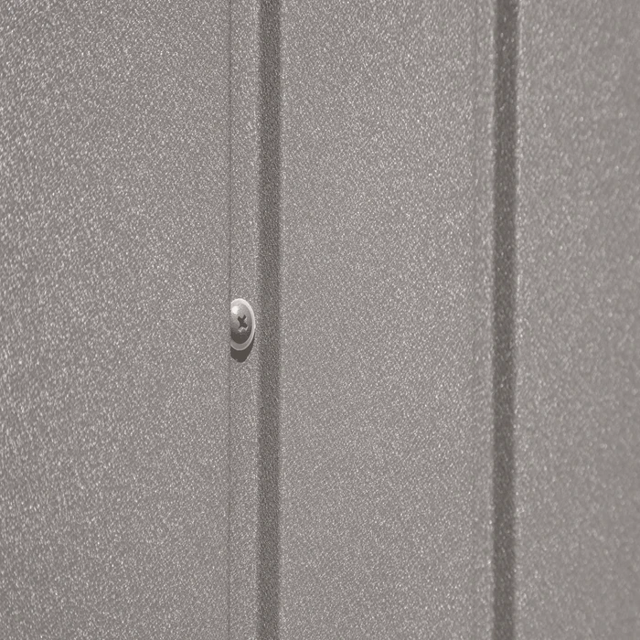 Arrow Elite Shed 8x6 Ft. Cool Grey Metal Shed 13 Arrow Elite Shed 8x6 Ft. Cool Grey Metal Shed - Image 13