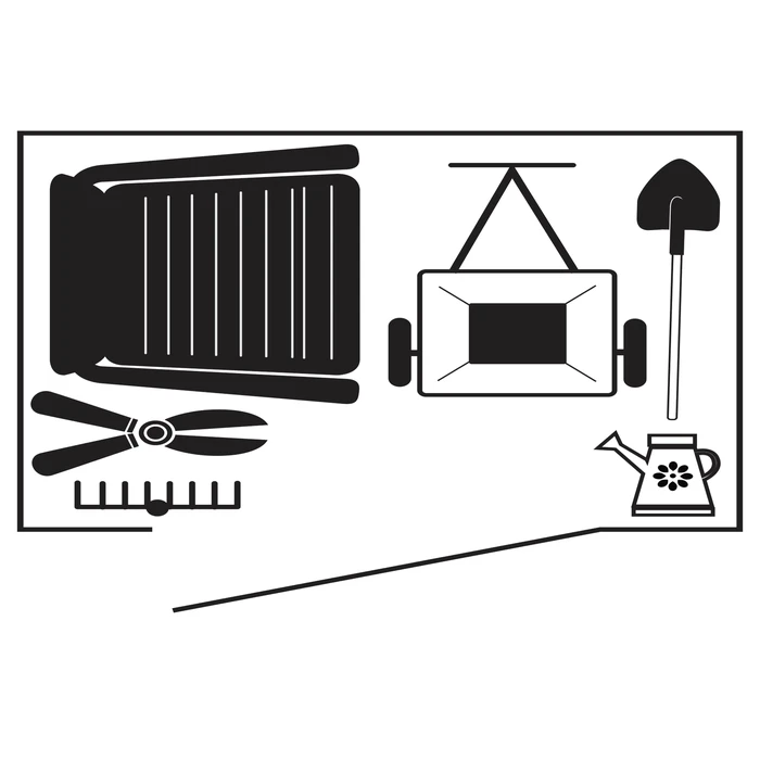Scotts Garden Storage Shed 4 X 3 Ft 6 Scotts Garden Storage Shed 4 X 3 Ft - Image 6