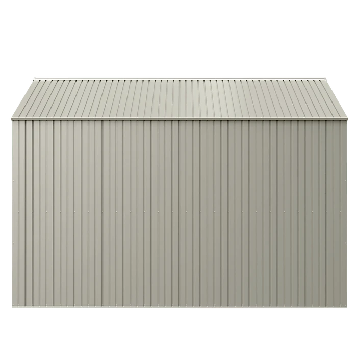 Arrow Elite Steel Storage Shed, 14x16, Cool Grey 4 Arrow Elite Steel Storage Shed, 14x16, Cool Grey - Image 4