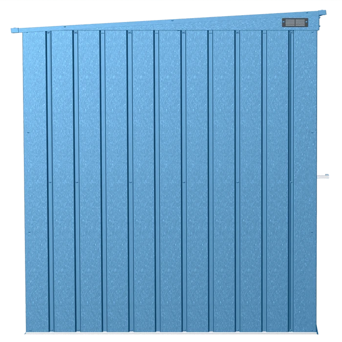 Arrow Elite Steel Storage Shed, 6x4, Blue Grey 4 Arrow Elite Steel Storage Shed, 6x4, Blue Grey - Image 4