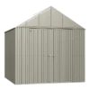 Arrow Elite Steel Storage Shed, 12x12, Cool Grey