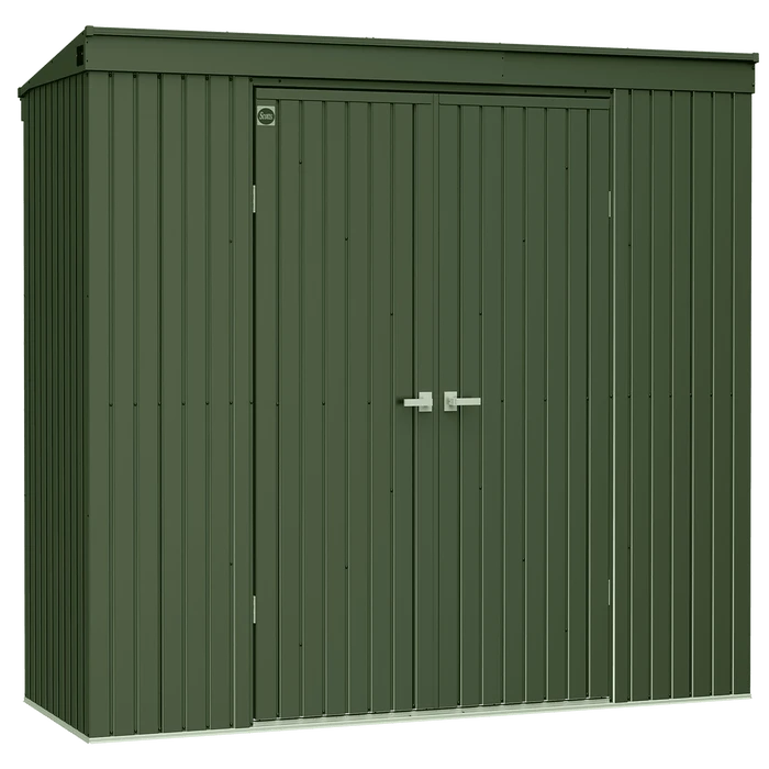 Scotts Lawn Care Storage Shed, 10x4, Green 1 Scotts Lawn Care Storage Shed, 10x4, Green