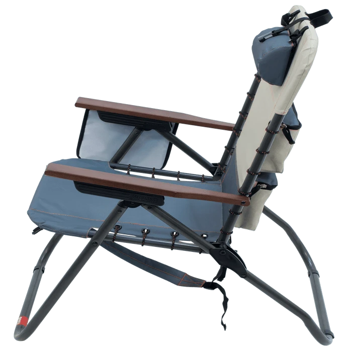 ShelterLogic RIO Slate Hi-Boy Steel Backpack Chair - Pack Of 4 2 ShelterLogic RIO Slate Hi-Boy Steel Backpack Chair - Pack Of 4 - Image 2