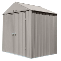 Arrow Elite Shed 8x6 Ft. Cool Grey Metal Shed 20 Arrow Elite Shed 8x6 Ft. Cool Grey Metal Shed -ShelterLogic || Arrow Shop tdomiyylugjho316d7az