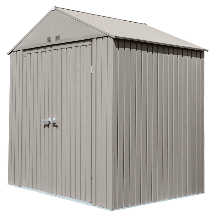 Arrow Elite Shed 8x6 Ft. Cool Grey Metal Shed 5 Arrow Elite Shed 8x6 Ft. Cool Grey Metal Shed - Image 5