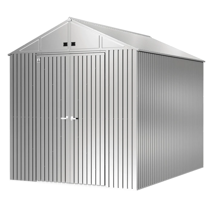 Arrow Elite Steel Storage Shed, 10x14, Galvalume 3 Arrow Elite Steel Storage Shed, 10x14, Galvalume - Image 3