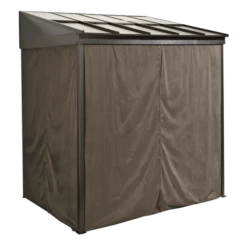 Sojag Brown Curtains For Pompano Gazebo, 10 Ft. X 12 Ft., Polyester