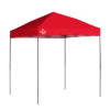 ShelterLogic Shade Tech Straight Leg Pop-Up Canopy Tent Red