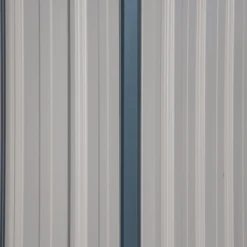 Arrow Cover-IT 6x4 Ft. Grey Metal Shed -ShelterLogic || Arrow Shop txelhlclnuljlgld9vou