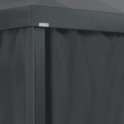 Sojag Black Curtains For Monteserra Gazebo, 10 Ft. X 12 Ft., Poly 7 Sojag Black Curtains For Monteserra Gazebo, 10 Ft. X 12 Ft., Poly -ShelterLogic || Arrow Shop u6shdok8tenevuxqokfg